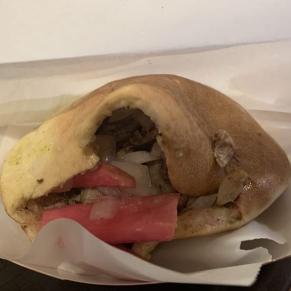 Chicken Shawarma Pita.