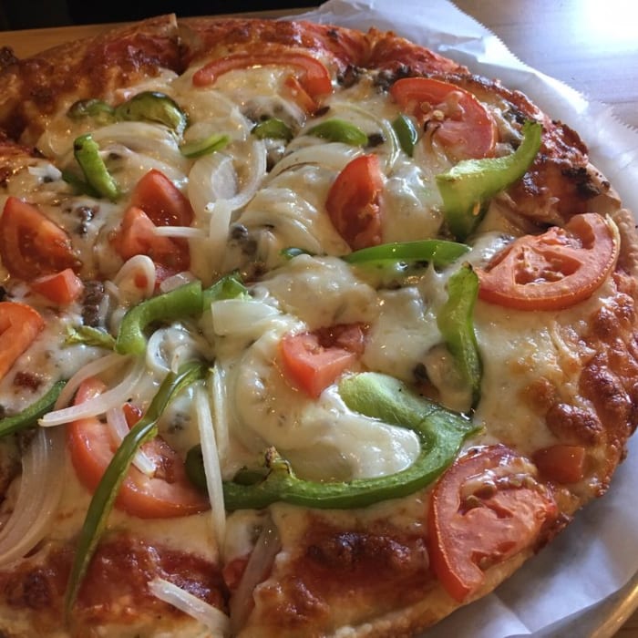 Mediterranean Pizza.