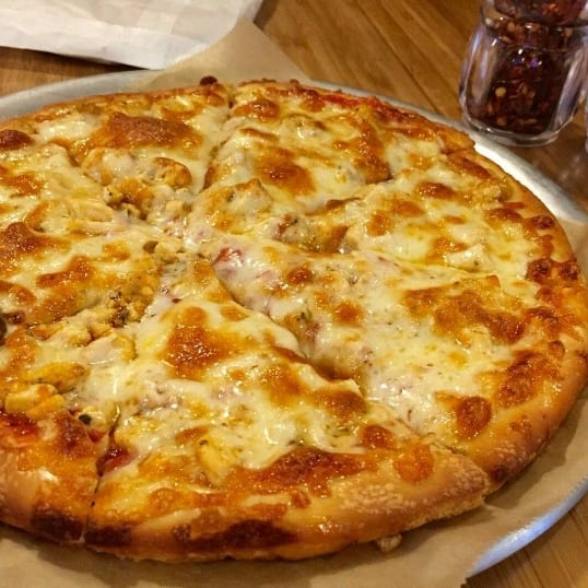 Chicken Tikka Masala Pizza.