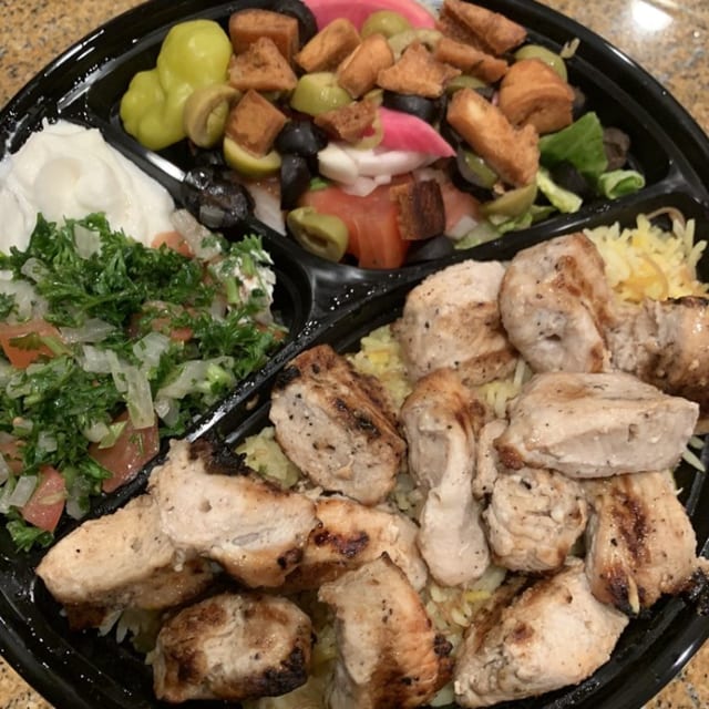 Double Chicken Platter.