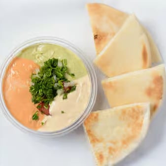 Hummus Trio.