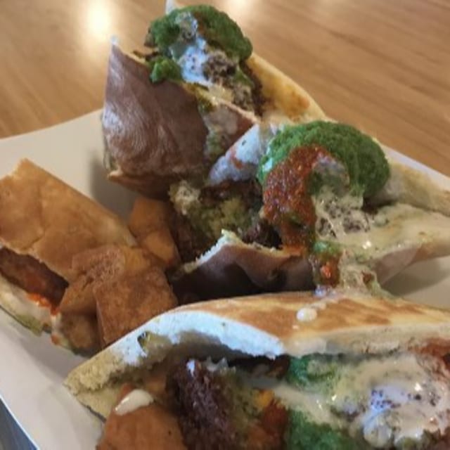 Falafel Sliders.