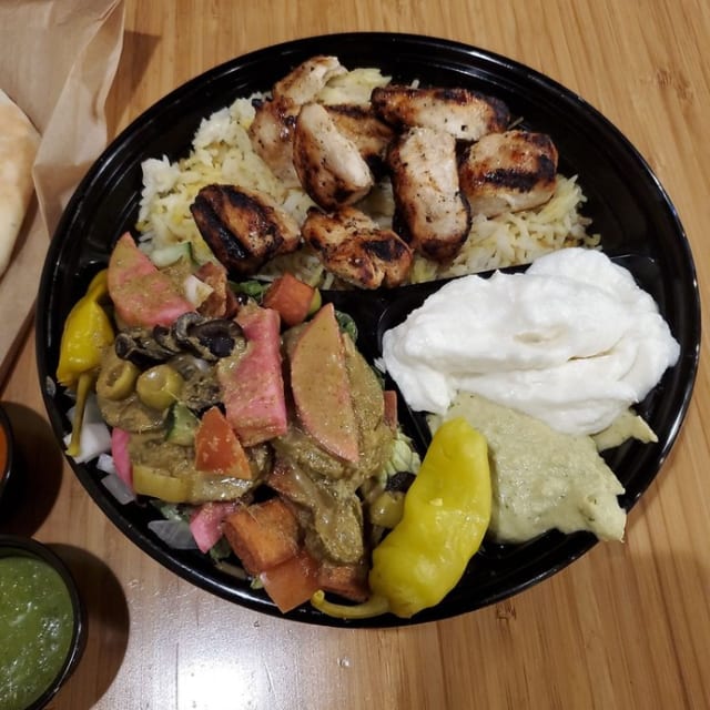 Chicken / Ground Beef Platter.
