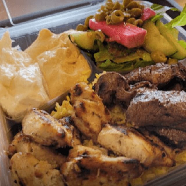 Chicken / Beef Platter.