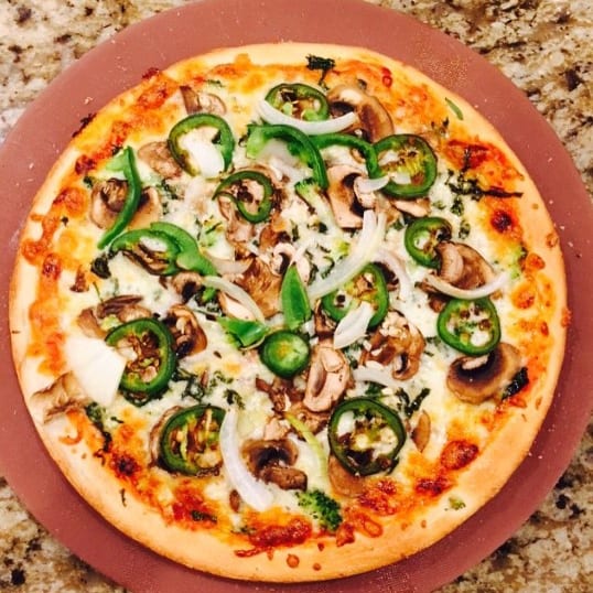 Veggie Special Pizza.